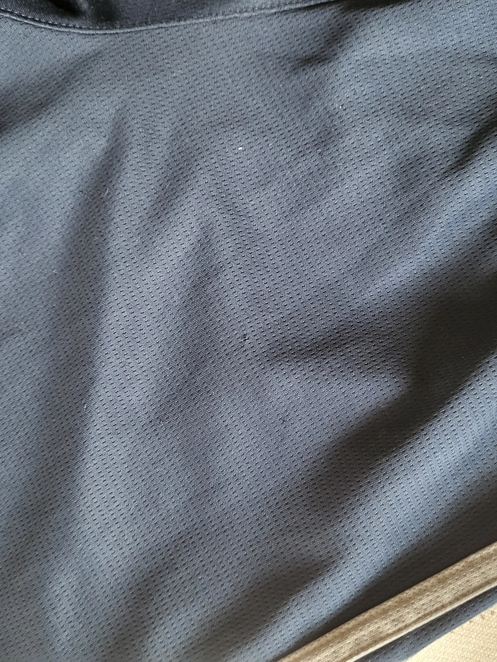 adidas Navy Blue Athletic Shorts with Gray Trim